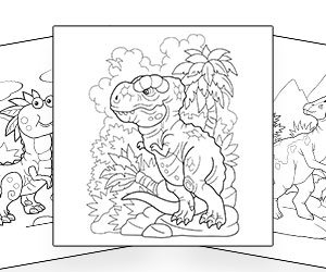 Coloriages Dinosaure