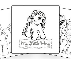 Coloriages My Little Pony