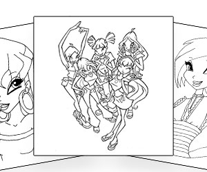 Coloriages Winx