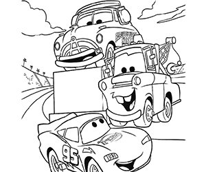 Coloriage Voitures Cars