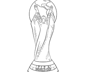 Coloriage Foot Coupe du Monde
