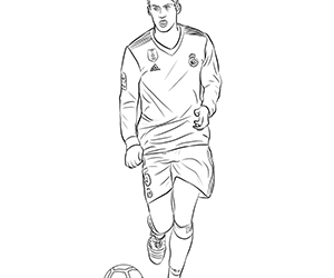 Coloriage Foot Real Madrid