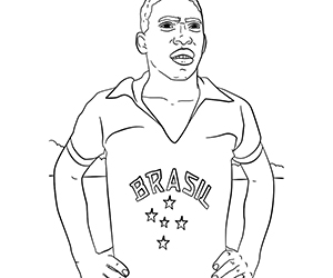 Coloriage Pelé
