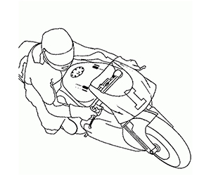 Coloriage Moto GP