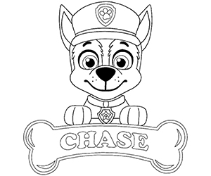 Coloriage Chase