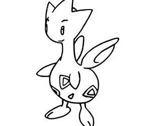 Coloriage Togetic