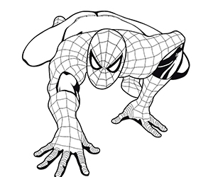 Coloriage Spider-man