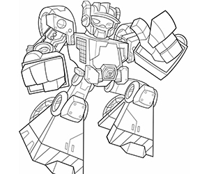 Coloriage Transformers Wedge